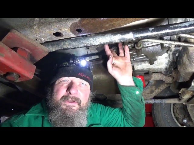 Allison tranny dipstick/filler tube replacement on a 2002 Chevy 2500 Duramax