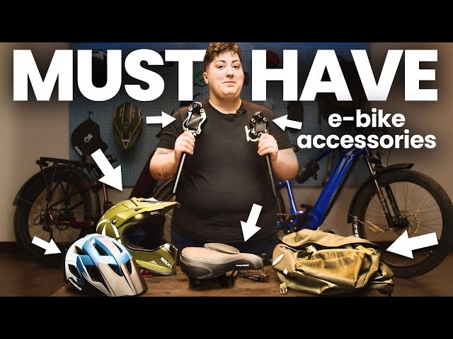 Essential E-Bike Accessories For Safety and Comfort…[MUST HAVES]