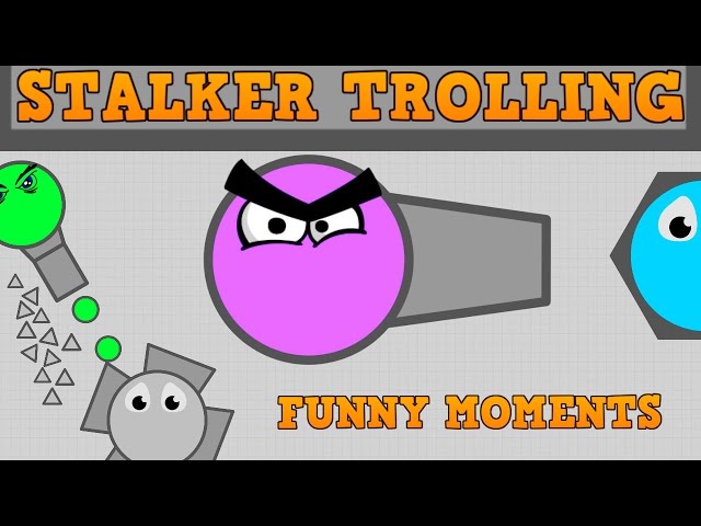 DIEP.IO STALKER TROLLING AND FUNNY MOMENTS!! // Ranger VS Fallen Overlord // Sniping Gameplay!!