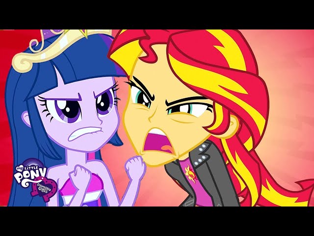 My Little Pony: Equestria Girls | The Elements of Harmony Defeat Sunset Shimmer | MLP EG Movie