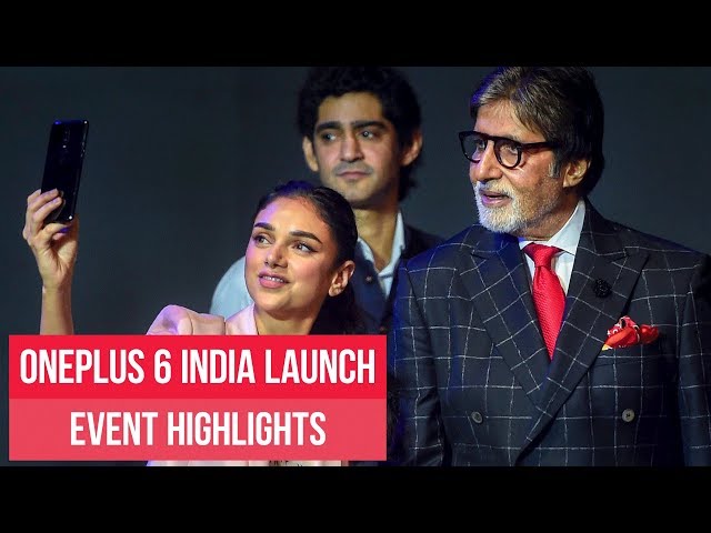OnePlus 6 India launch: Watch event highlights | ETPanache
