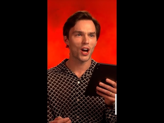 Nicholas Hoult reacts to a tweet asking to be railed #shorts