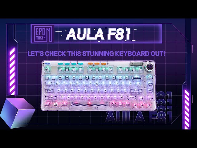 Aula F81 🤯 Stunning Keyboard ✨