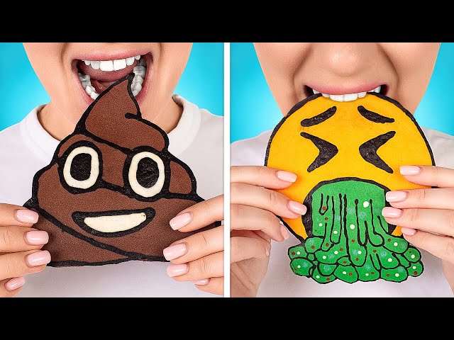 Let's Cook Emoji Pancakes 🥞 Yummy and Easy Desserts
