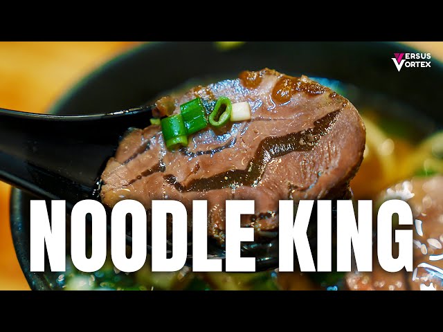 The Noodle KING of Taiwan? Beat Me or Treat Me