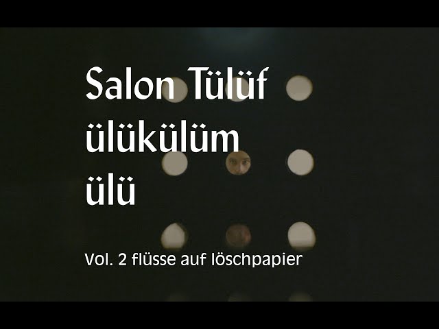 Salon Tülüfülükülümülü / Vol. 2 flüsse auf löschpapier