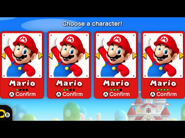 New Super Mario Bros. U Deluxe Coin Battle – 2-4 Players Final Boss (Live Stream)