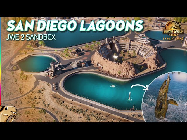 San Diego Lagoon Stadium - Jurassic World Evolution 2 Sandbox Speedbuild