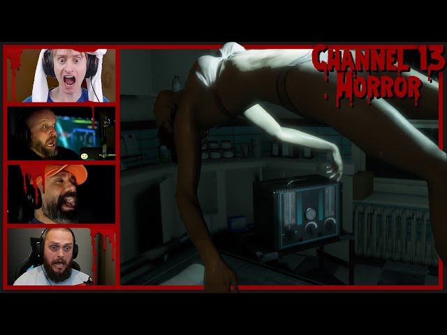 T H E Y ' R E　 H E R E !　-　Twitch Streamers React To Horror Games