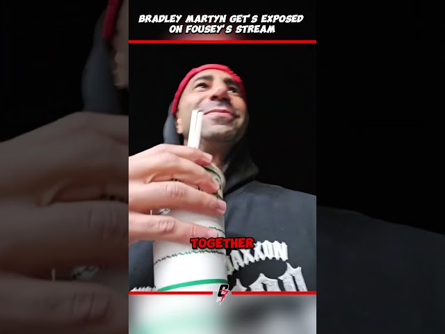 Bradley Martyn Gets EXPOSED On Fousey's Stream! 😮😮