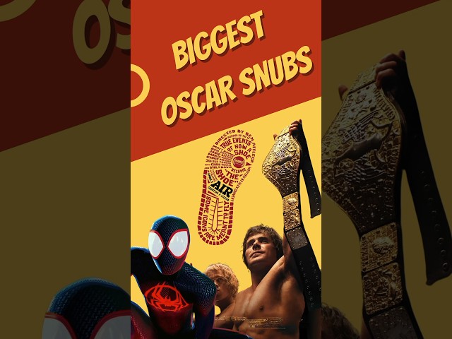 Biggest Oscar Snubs | Shocking 2024 Omissions