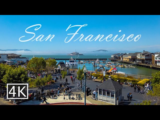 [4K] Fisherman's Wharf - Pier 39 - San Francisco - California - Walking Tour