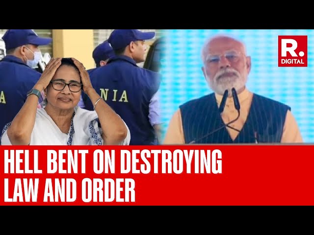 PM Modi Takes On TMC On Attack Against NIA Officials, 'Hell Bent On Destroying Law and Order'