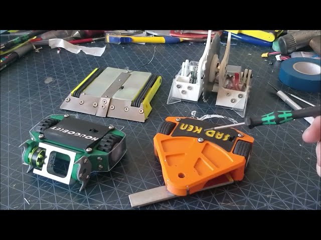 A look at some Antweight Battlebots - AWS64