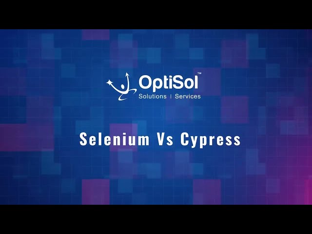 Comparison between Selenium and Cypress