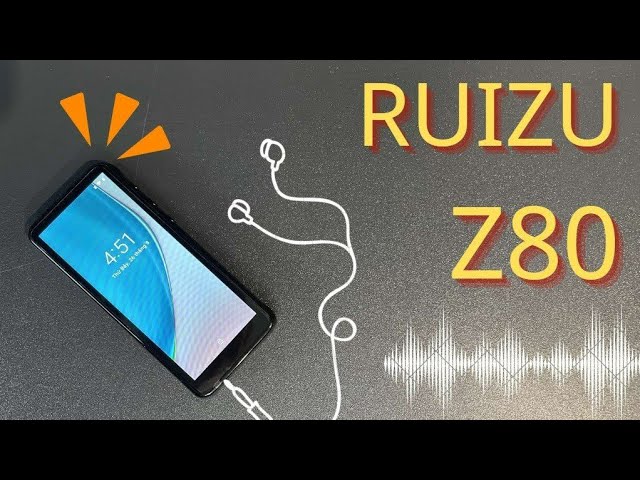 Ruizu Z80 - Máy nghe nhạc chạy Android mạnh mẽ nhất tầm giá 1,5 triệu