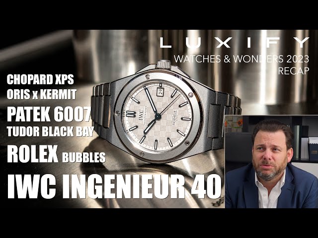 Rolex Oyster vs. IWC Ingenieur, Patek vs. Chopard, Tudor BB vs. Oris Kermit - Luxify Messe Recap 2