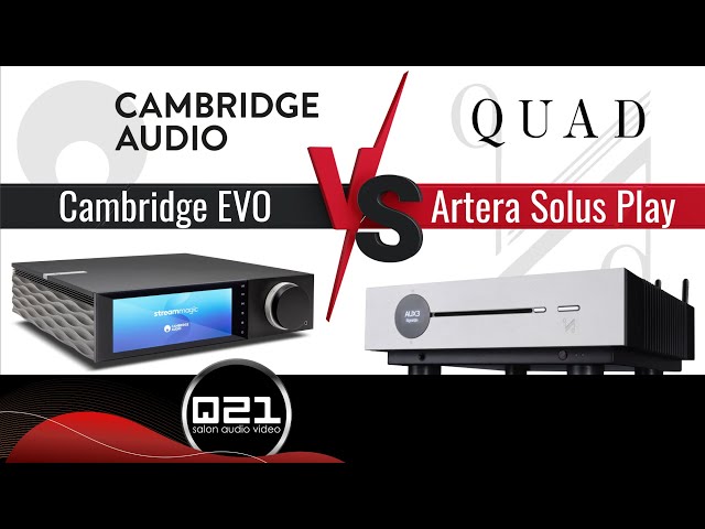 Wzmacniacze All-In-One | Cambridge EVO 150 vs Quad Artera Solus Play | Q21