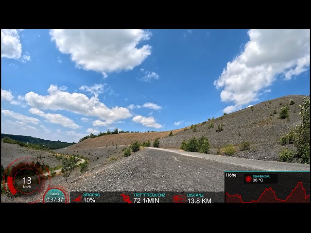 45 minutes MTB Indoor Cycling Workout Garmin Ultra HD Video