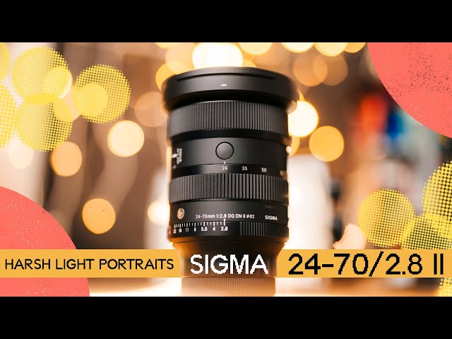 Portraits in Harsh Light with Sigma 24-70mm f/2.8 DG DN II Test