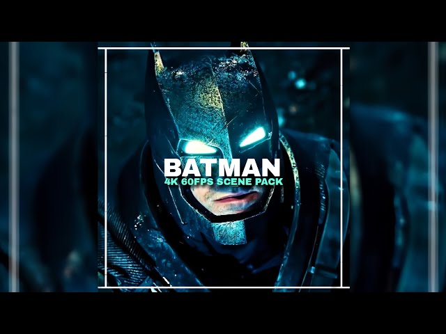 BATMAN | SUPERMAN VS BATMAN | 4K60FPS TWIXTOR | FREE CLIP