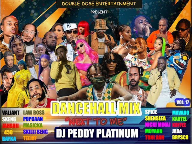 Dancehall Mix 2022  "Next To Me" DJ PEDDY PLATINUM Vol:17 (Dec 9 2022)