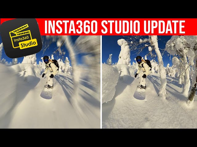 Insta360 Studio Update: MOTION BLUR FINALLY ADDED