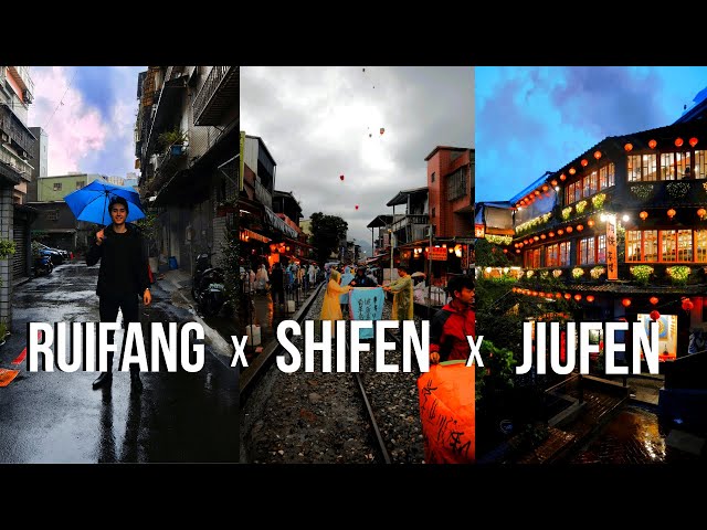 Releasing SKY LANTERNS At Shifen Old Street | Taiwan Travel Vlog