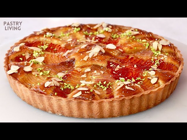 Simple & Delicious Peach Tart From Scratch | No Blind-Baking Needed!