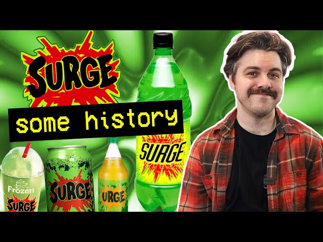 Some History About SURGE SODA
