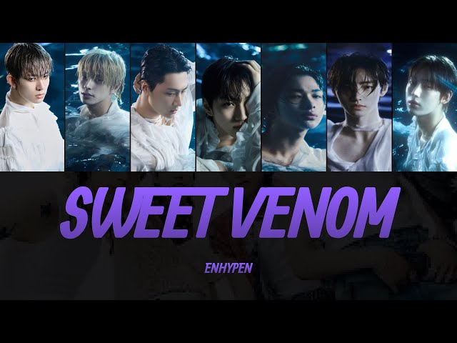 ENHYPEN (엔하이픈) 'Sweet Venom' Lyrics Video | KPOPWorld Music