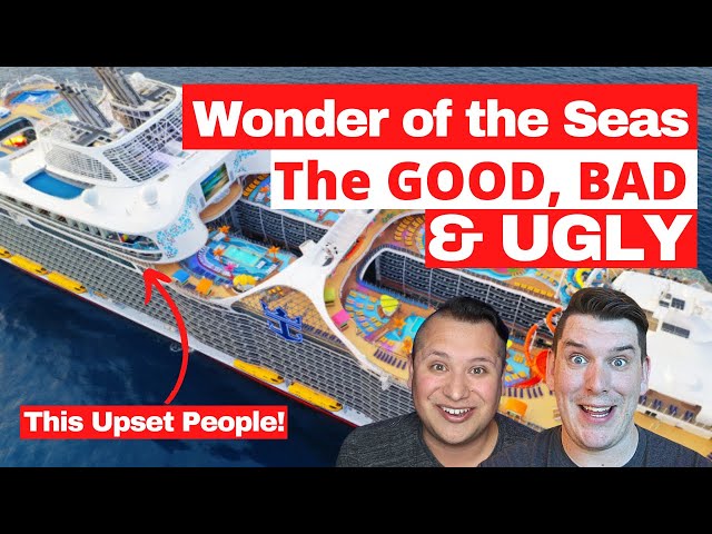 Royal Caribbean Wonder of the Seas Cruise Ship 2024 | Our First Impressions | The Good, Bad & Ugly