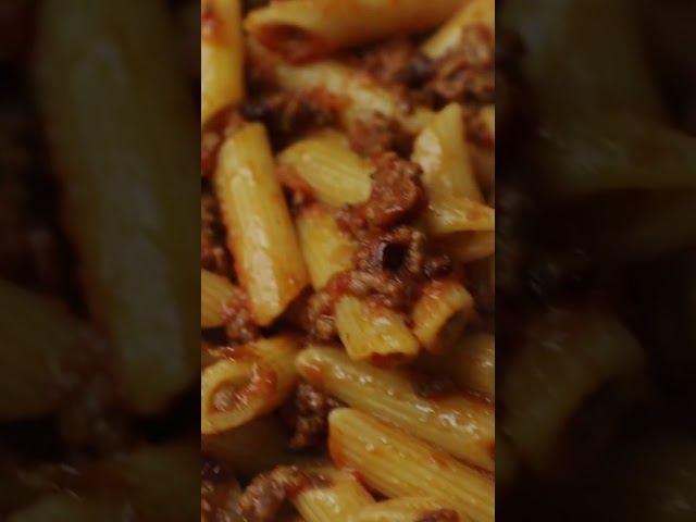 How to Make Ground Beef Pasta in 30 Minutes #shorts #short