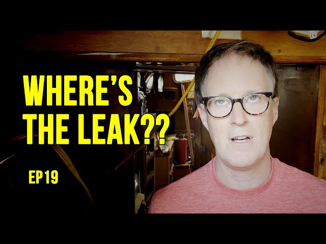FINDING THE ENGINE COOLANT LEAKS!! EP19 Ran-day Sailboat Renovation