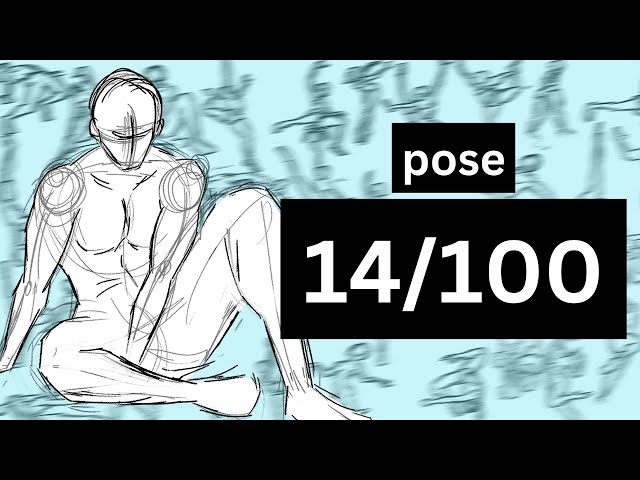 I Drew 100 Poses In 5 Days