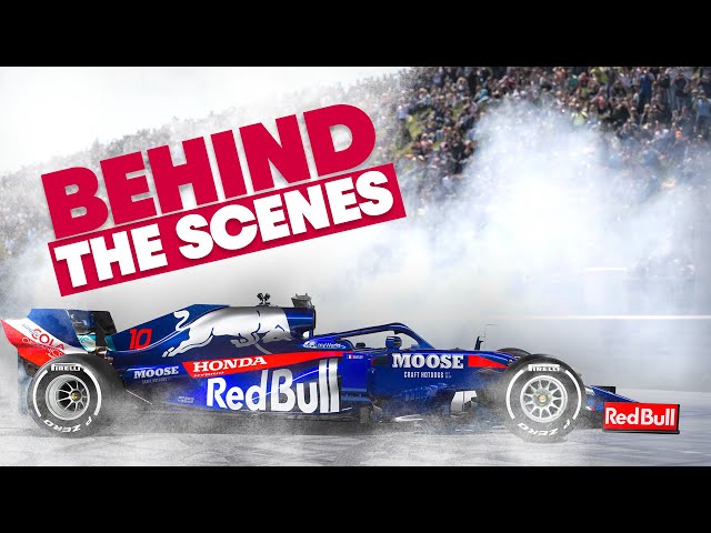 Scuderia Toro Rosso Hits the Track for the First Time | Behind the Scenes