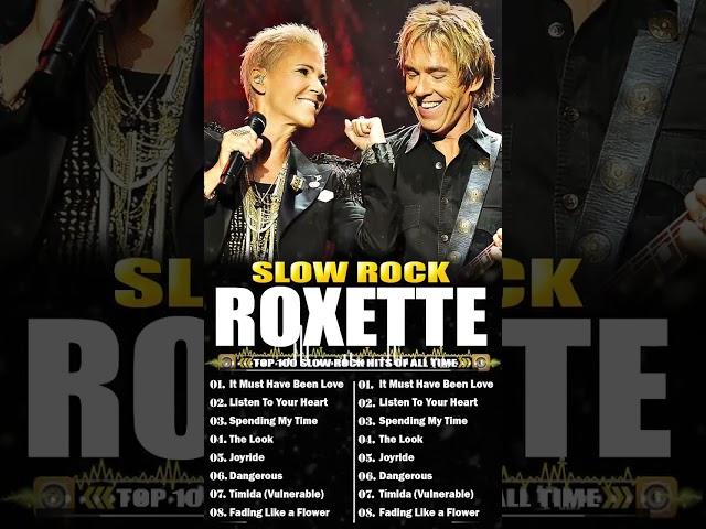 Roxette Greatest Hits ☀️ 70s 80s 90s Rock Music 2024 ☀️ #80smusic