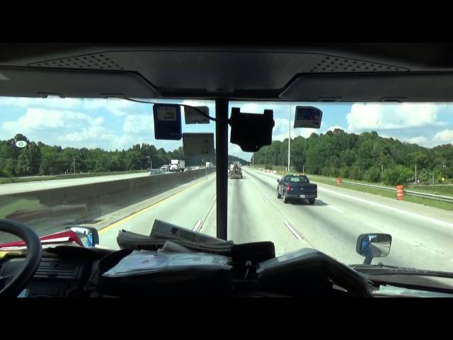 Trucking on I-285 around Atlanta, GA (West side)