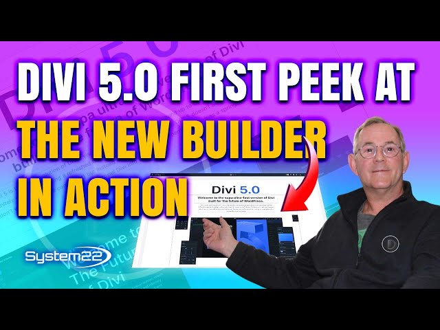 Divi 5 0 First Peek At The New Divi Theme Builder In Action