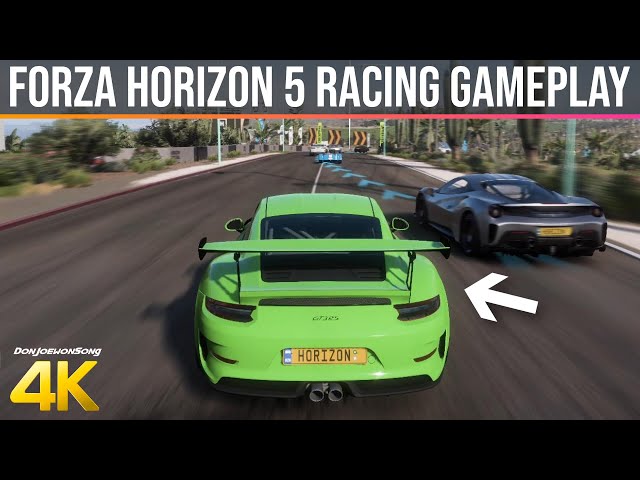 Forza Horizon 5 - Brand New Racing Gameplay & New Cinematics (ALL IN 4K)