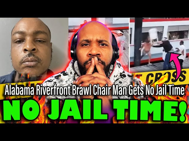 NO JAIL TIME! Alabama Riverfront Brawl 'Chair Man' Gets No Jail Time With Conditions
