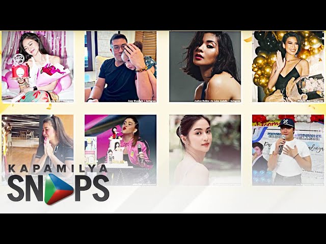 Check out how these famous April babies spent their birthdays this 2024 | Kapamilya Snaps