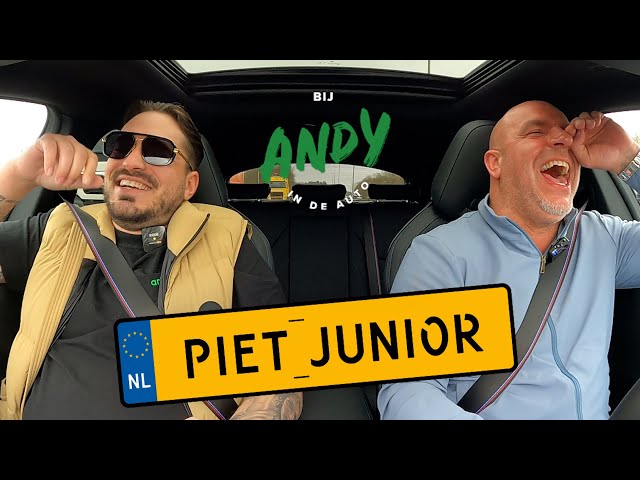Piet Junior - Bij Andy in de auto!