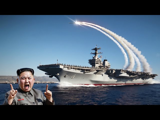 North Korea Battles US Aircraft Carrier Made with Alien Technology - Arma 3 MilSim