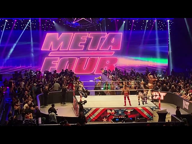Meta Four Entrance at NXT Great American Bash