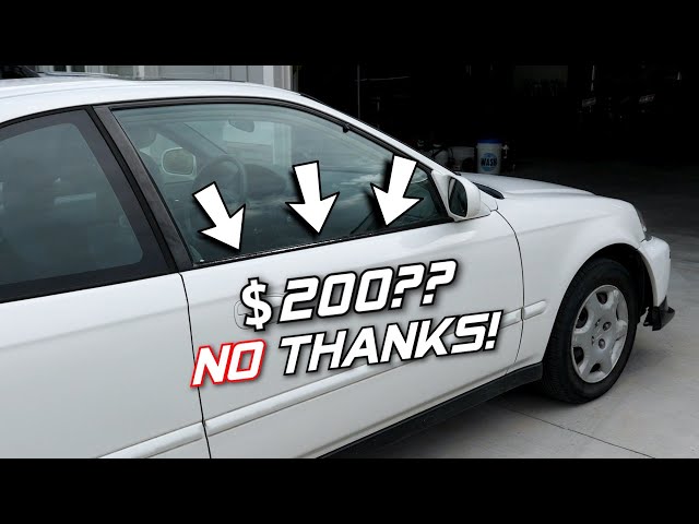 A Cheap Trim Fix for 90's Honda Owners | Honda Civic Project