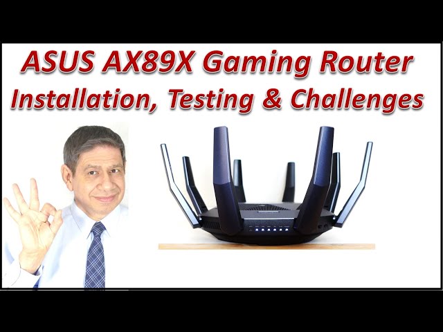 ASUS AX89X Router Installation and Verification