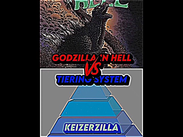 Godzilla in Hell vs Tiering System || #shorts #debate #godzilla