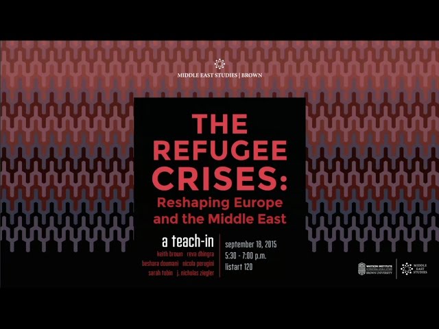 “The Refugee Crisis: Reshaping Europe and the Middle East” – A Teach-In
