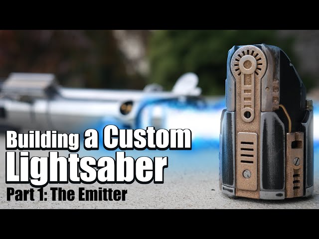 Custom Graflex Lightsaber Build Log Part 1 - MB-Sabers Metal Master Emitter
